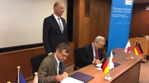 Aus dem Weltraum nach Jena...