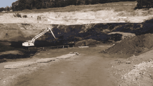 Sanierung des Teersees "Neue Sorge" in Rositz