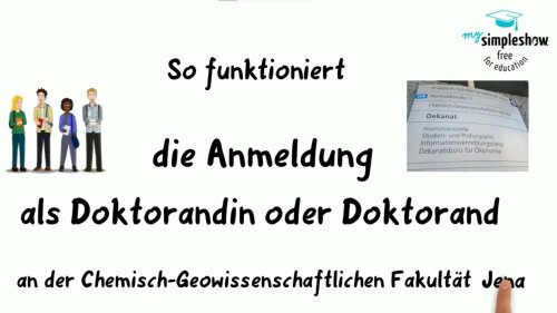 Erklärvideo "Annahme als Doktorand/in" (Screenshot)