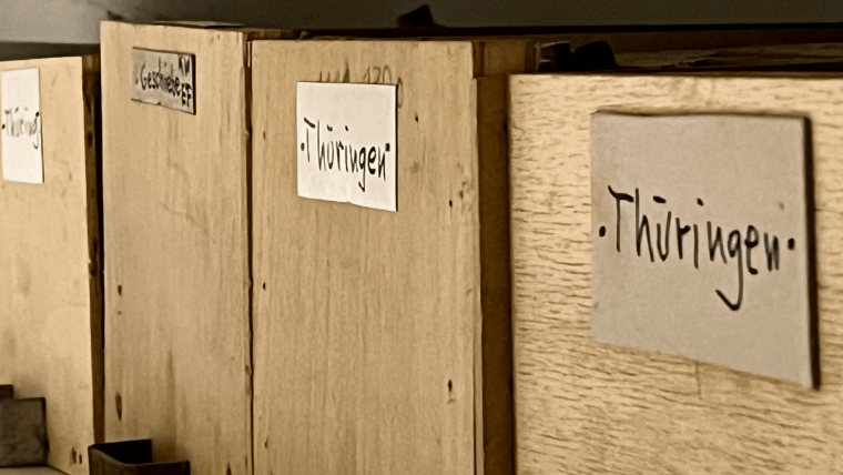 Gesteinssammlung Thüringen