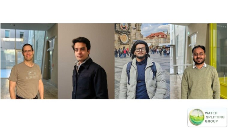 Von links nach rechts: Axel Fache, Abdul Nawaz Hanan, Bulbul Gulzer Deb und Shashank Prakash Dasphute.