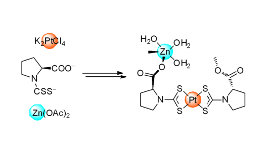 EIn Zn/Pt-Koordinationspolymer