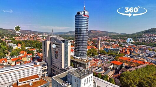 360-degree panorama of Jena