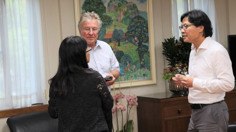 Treffen im Bildungsministerium