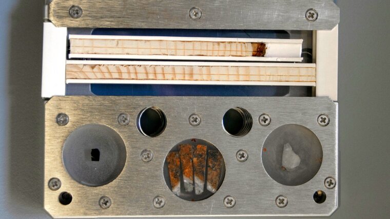 Sample holder Laserablation