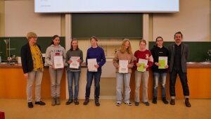Sieger der Klassenstufe 8 zur Thüringer Chemieolympiade 2025