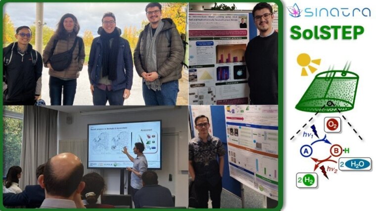 Water Splitting Group beim jährlichen SINATRA-Treffen in Ilmenau 2025. Vortrag von Jacob Schneidewind sowie Posterbeiträge von Ebrahim Abedini und Ahmad Said.