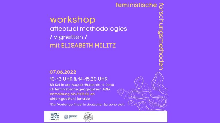 Flyer Workshop Feministische Geographien