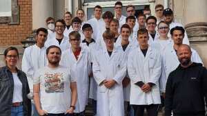 Besuch des AvH-Gymnasiums zur Summer School 2021